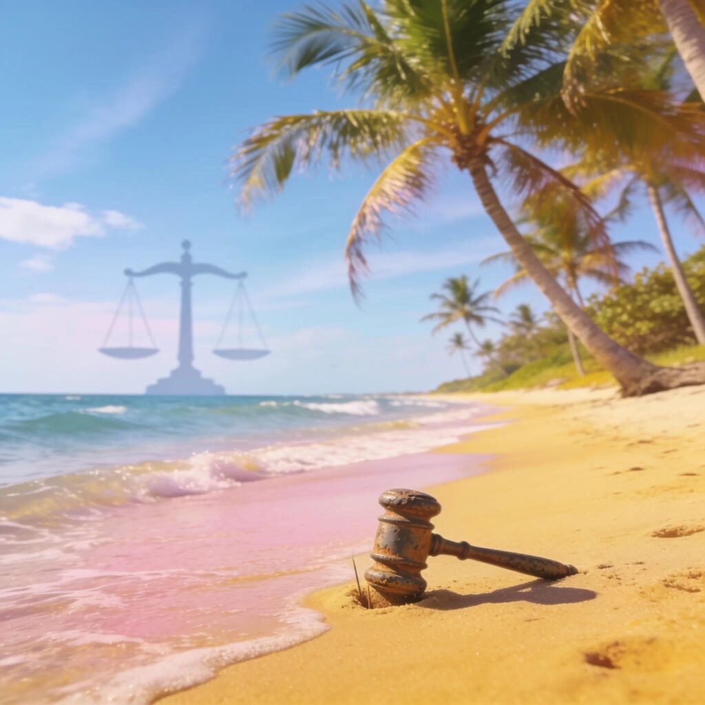 Florida beach scene symbolizing personal injury law and recovery