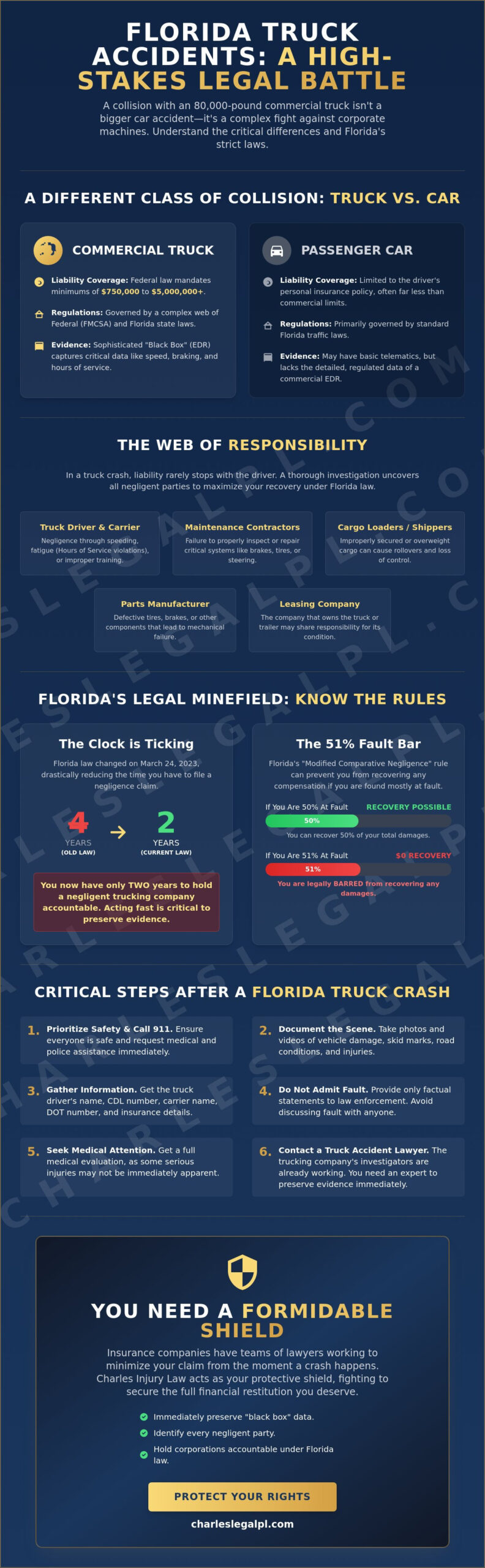 Truck Accident Lawyer in Florida: A Guide to Securing Maximum Compensation