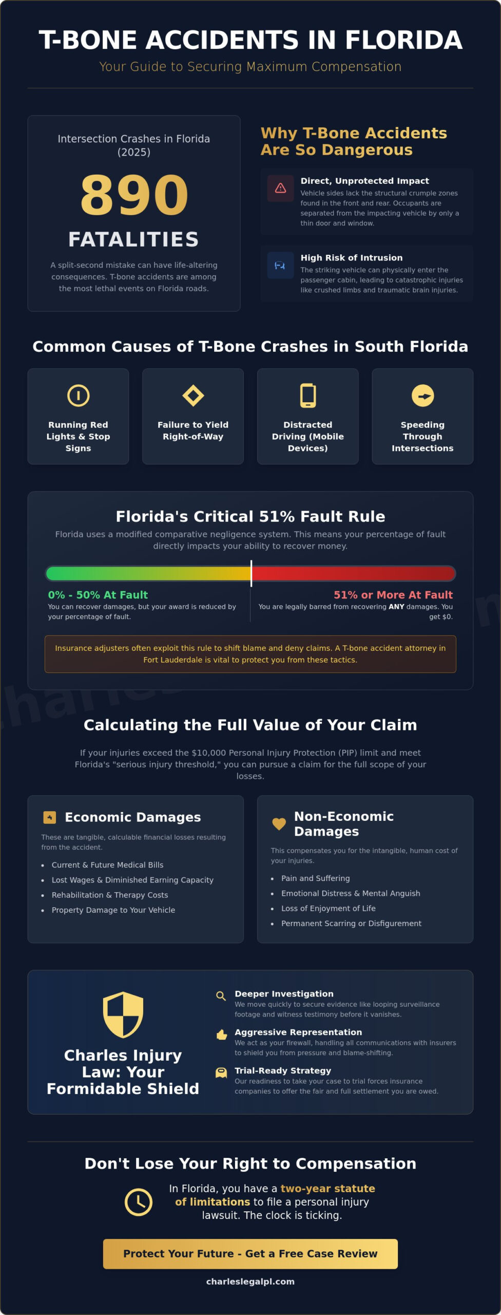 T-Bone Accident Attorney in Fort Lauderdale: Fighting for Maximum Compensation