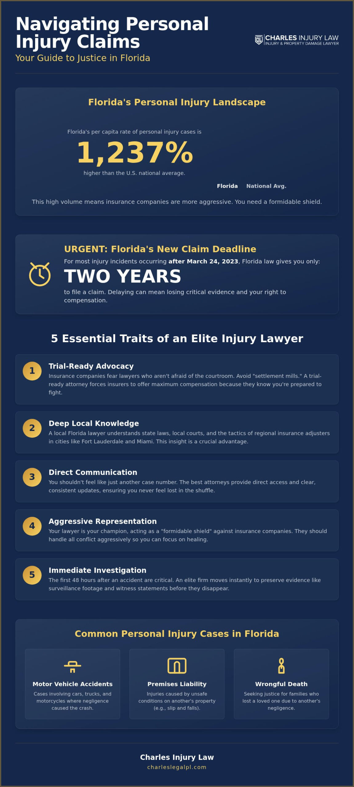 Find the Best Personal Injury Lawyer in Fort Lauderdale