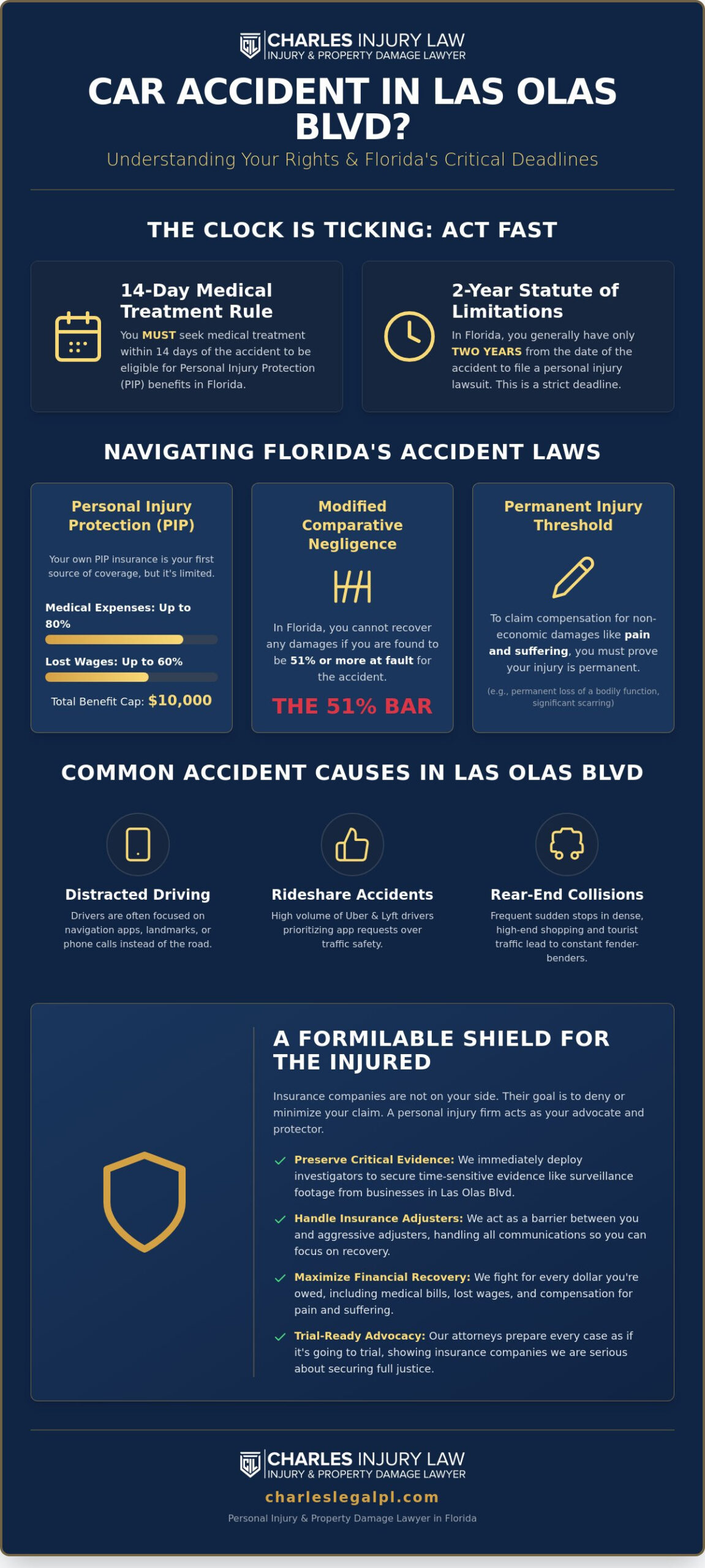Lawyer for Car Accident in Las Olas Blvd: Aggressive Advocacy in Fort Lauderdale