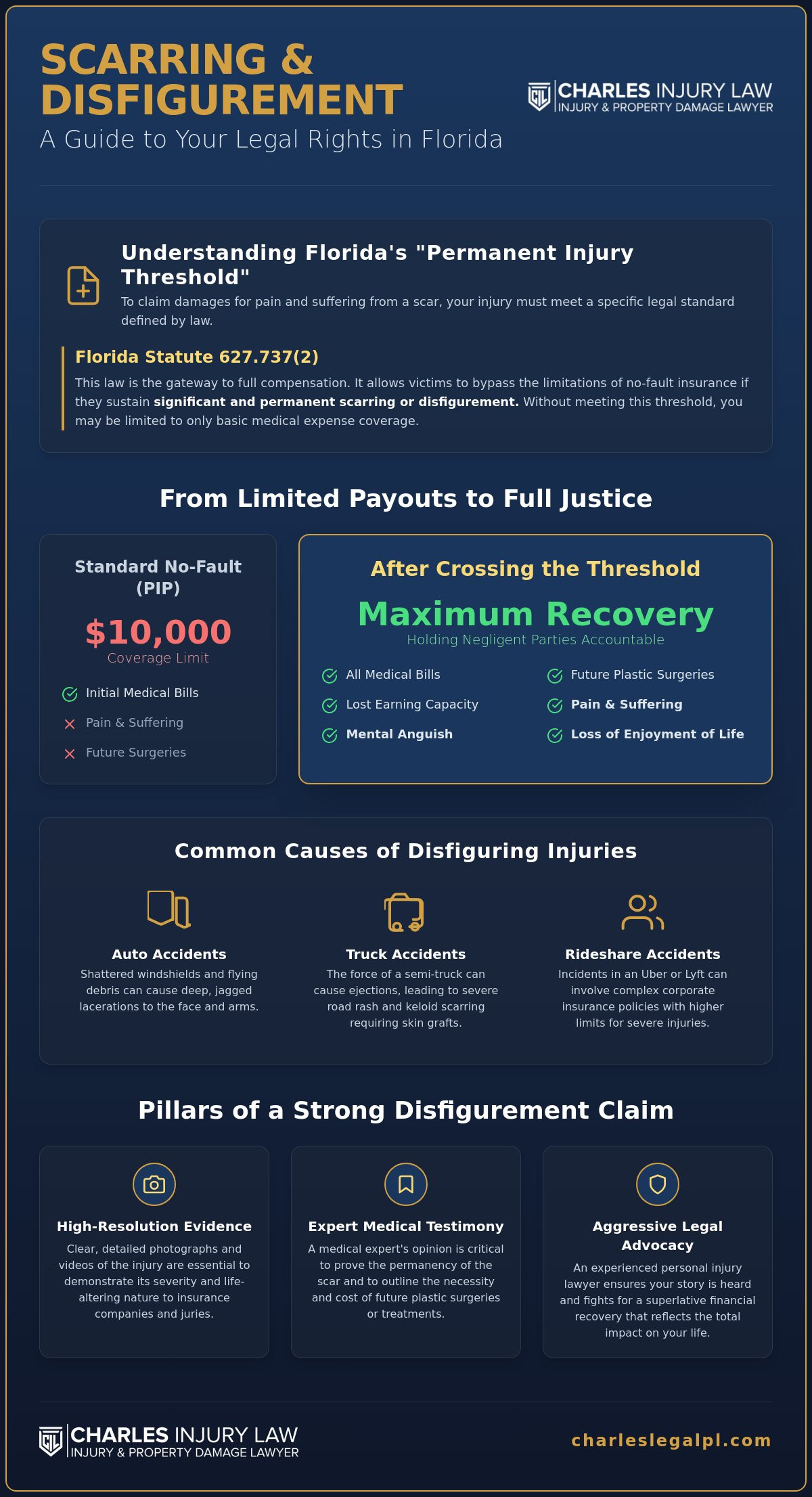 Compensation for Scarring and Disfigurement in Florida: A 2026 Legal Guide