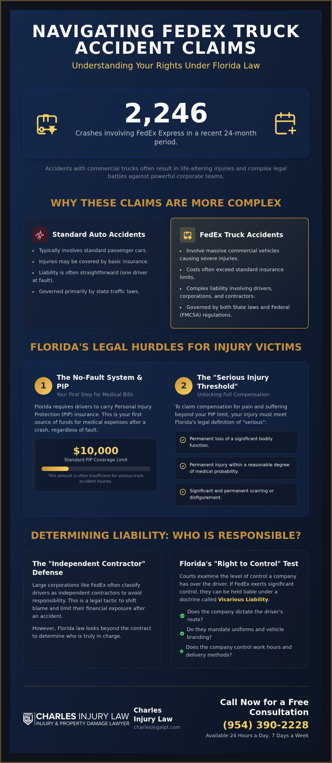 FedEx Truck Accident Lawyer in South Florida