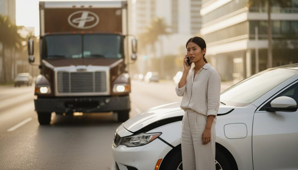 Hurt by a UPS Truck in South Florida? Get Help