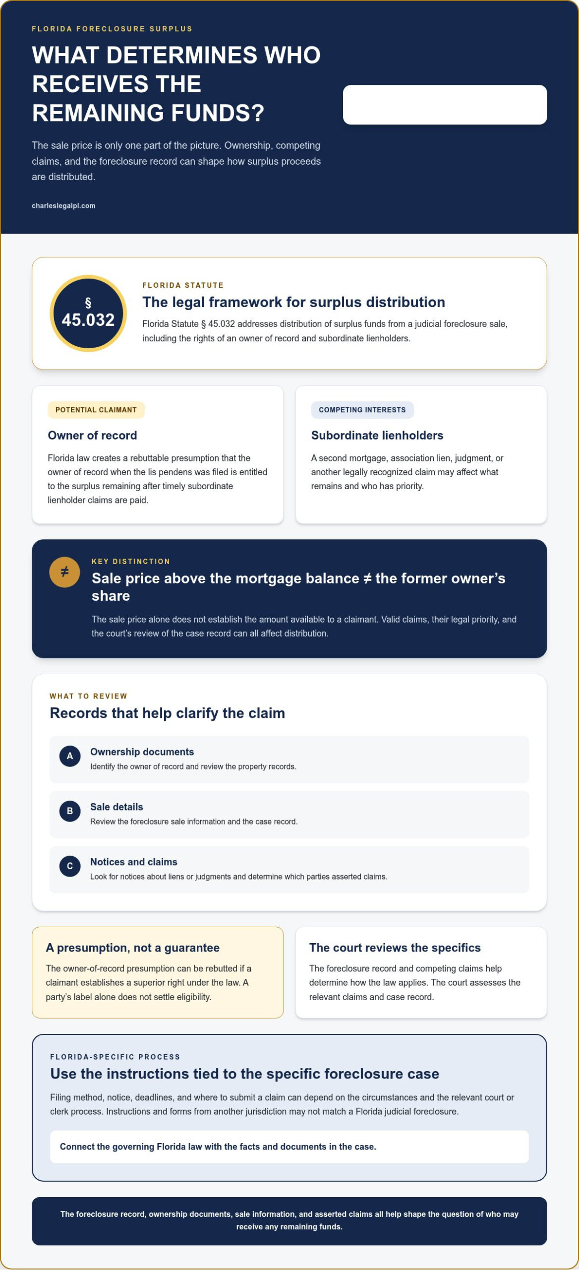How to Get Surplus Funds from a Miami/Fort Lauderdale Foreclosure Sale