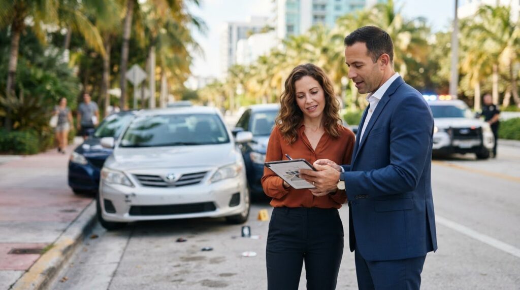 Miami Lawyer for Car Accidents with Dollar Rent A Car